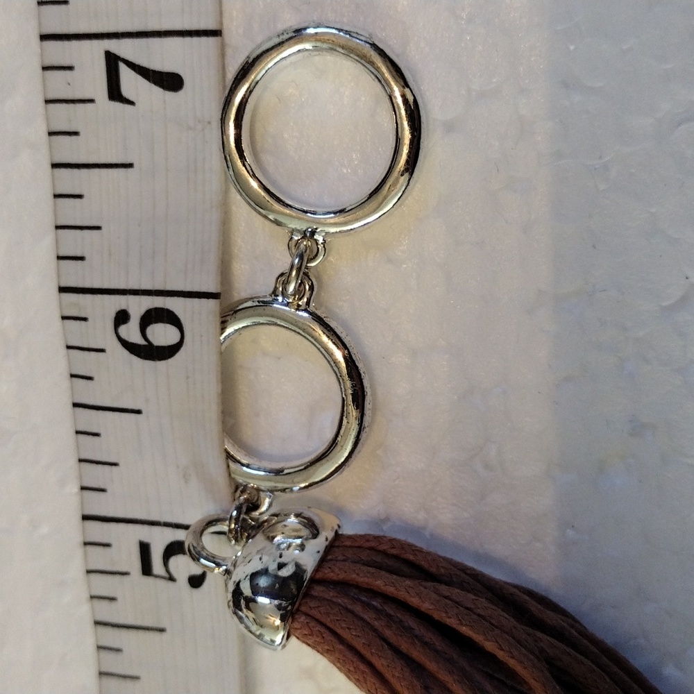 Beautiful Multiple Strands Of Twine Faux Gold And… - image 7